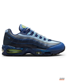 NK Layered Mesh Air-Sole Runner Blue Navy Grey #bluenavygrey