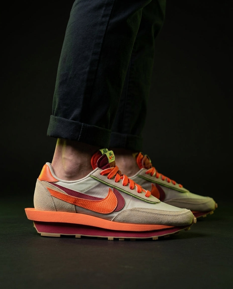 NK Layered Mesh Waffle-Sole Runner