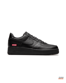 NK Leather Boxed-Tag Court Trainer Triple Black #tripleblack