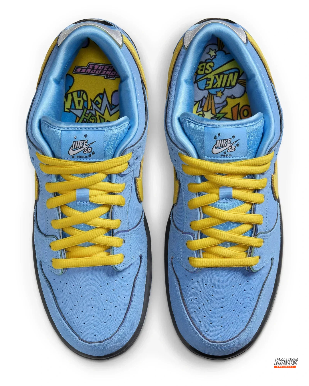 NK Leather Cartoon-Outline Skate Low