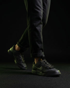 NK Leather Chunky Panelled Court Trainer