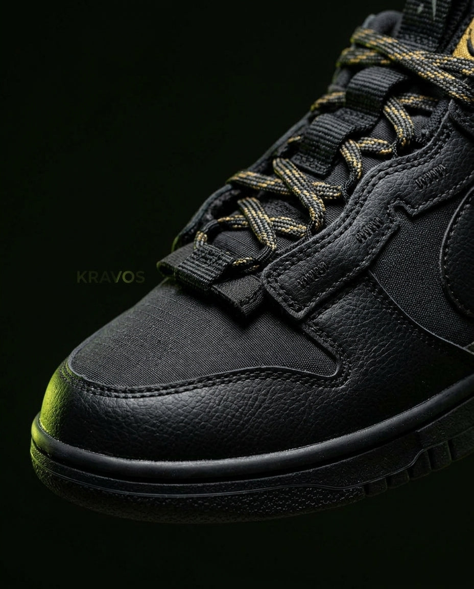 NK Leather Chunky Panelled Court Trainer