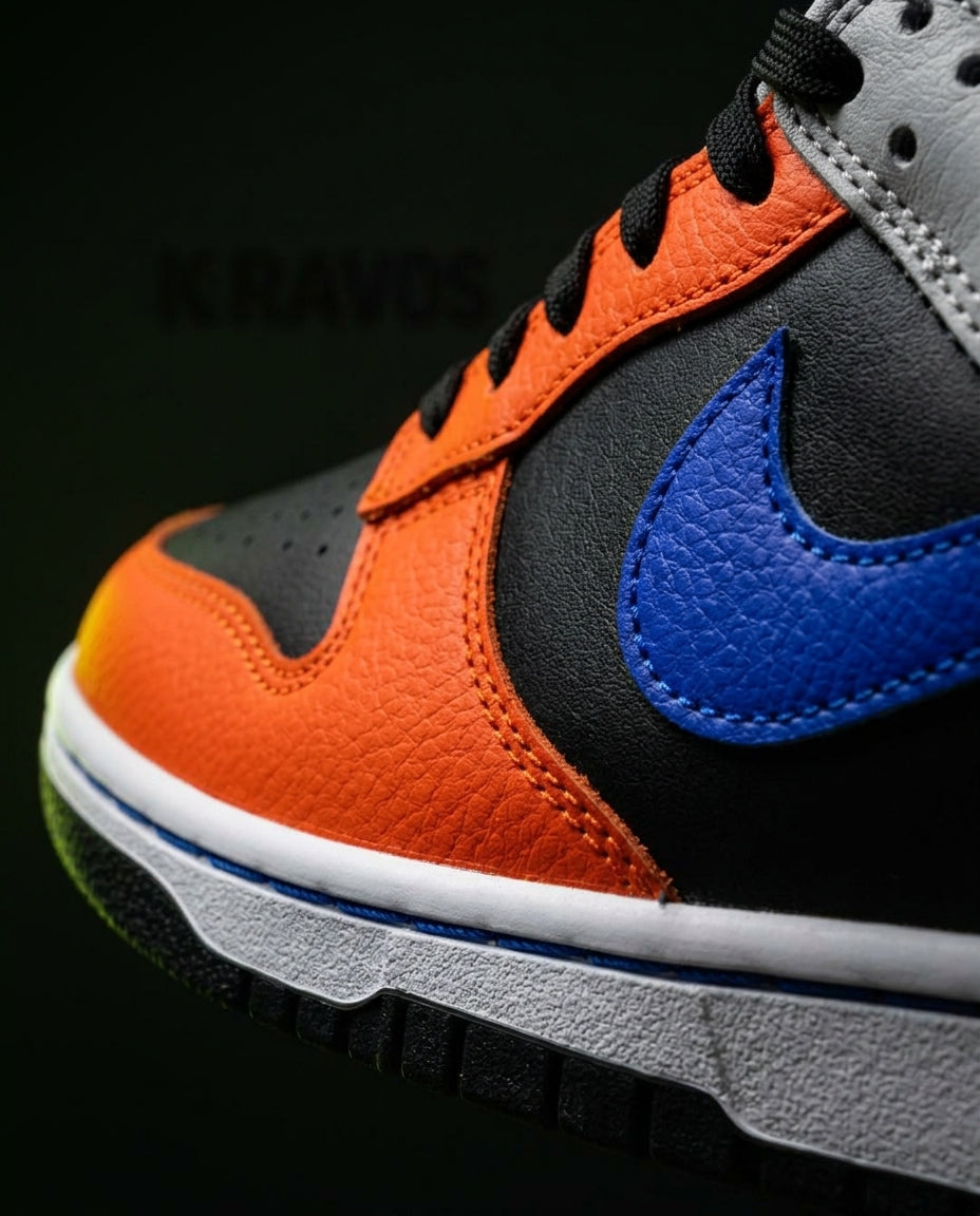 NK Leather Colour-Block Skate Trainer