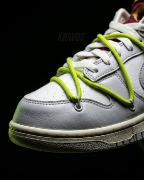 NK Leather Deconstructed Court Trainer White Grey Volt