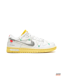 NK Leather Deconstructed Court Trainer White Yellow #whiteyellow