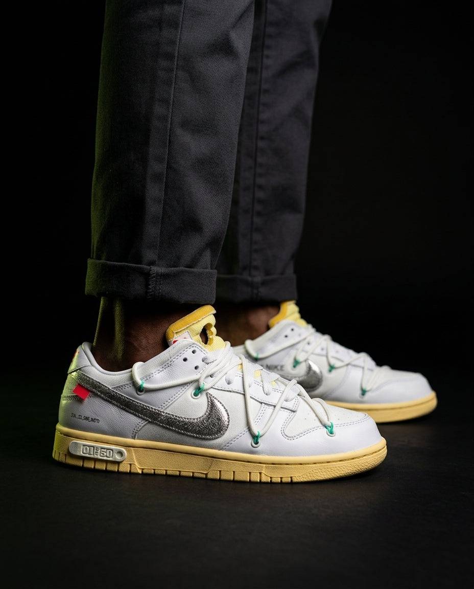 NK Leather Deconstructed Court Trainer