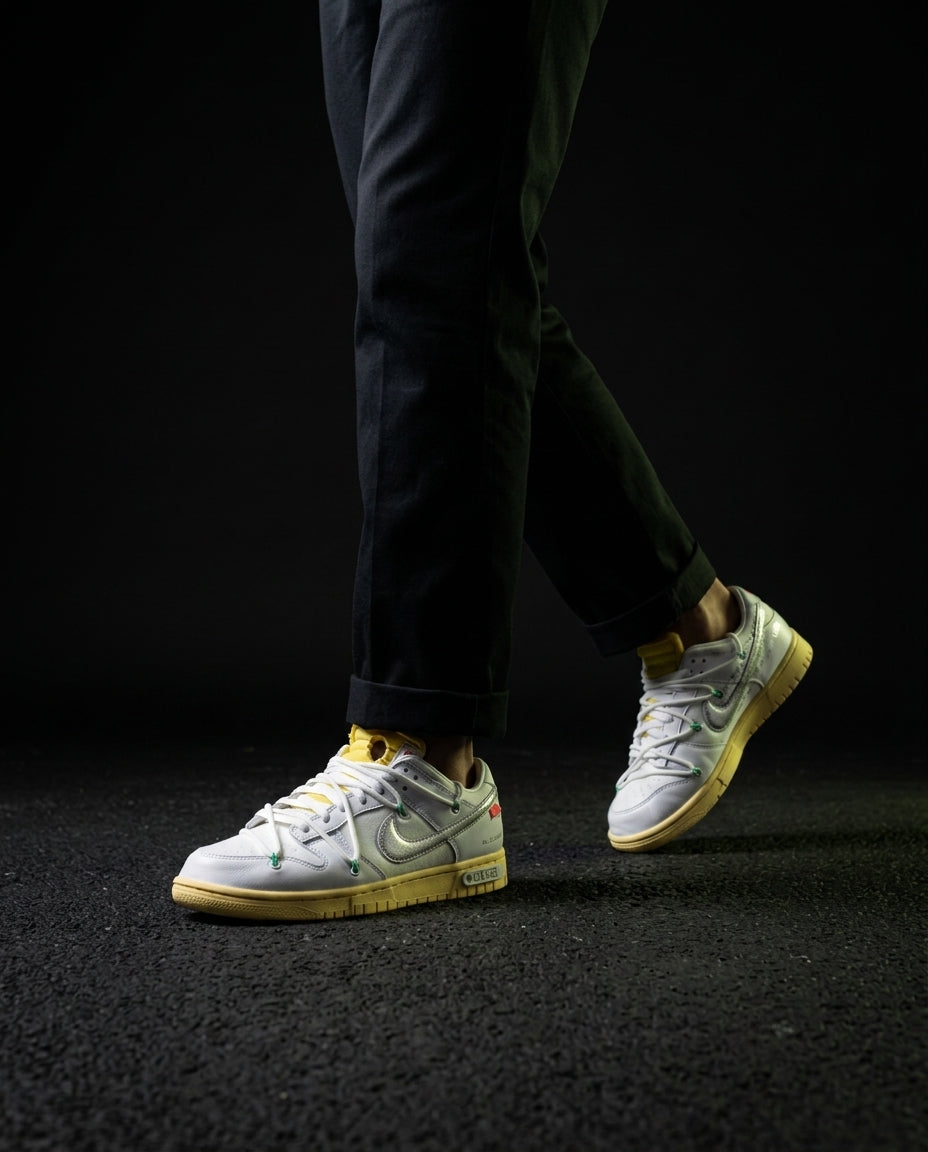 NK Leather Deconstructed Court Trainer
