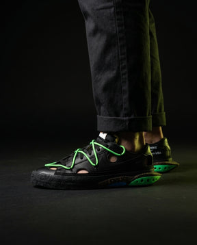 NK Leather Deconstructed Cutout Trainer