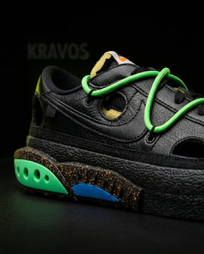 NK Leather Deconstructed Cutout Trainer