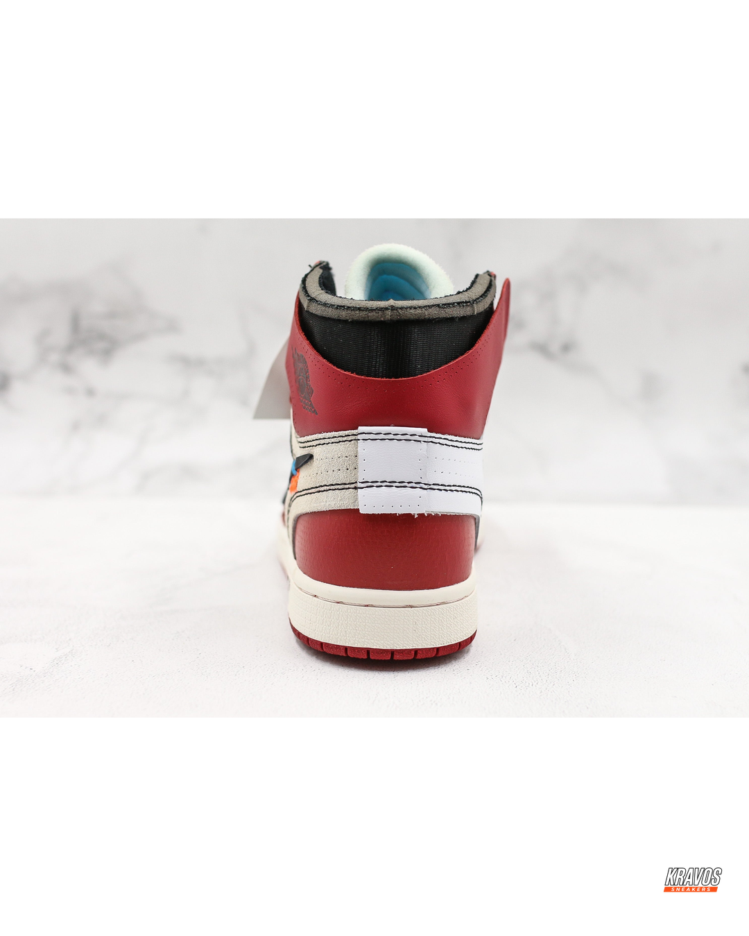 NK Leather Deconstructed High-Top Trainer