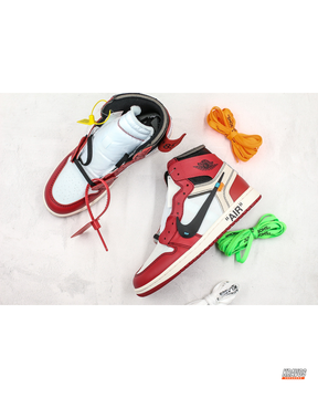 NK Leather Deconstructed High-Top Trainer