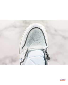 NK Leather Deconstructed High-Top Trainer