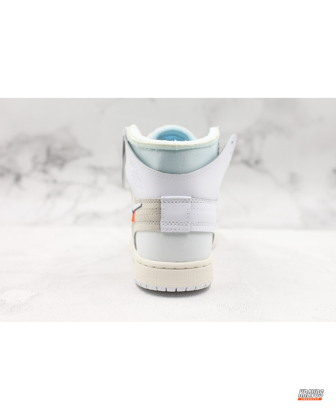 NK Leather Deconstructed High-Top Trainer