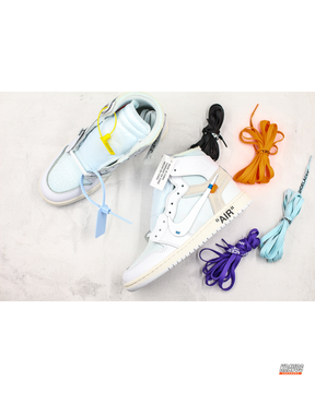NK Leather Deconstructed High-Top Trainer
