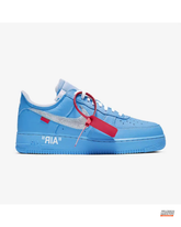 NK Leather Deconstructed Panelled Trainer Blue Silver #bluesilver