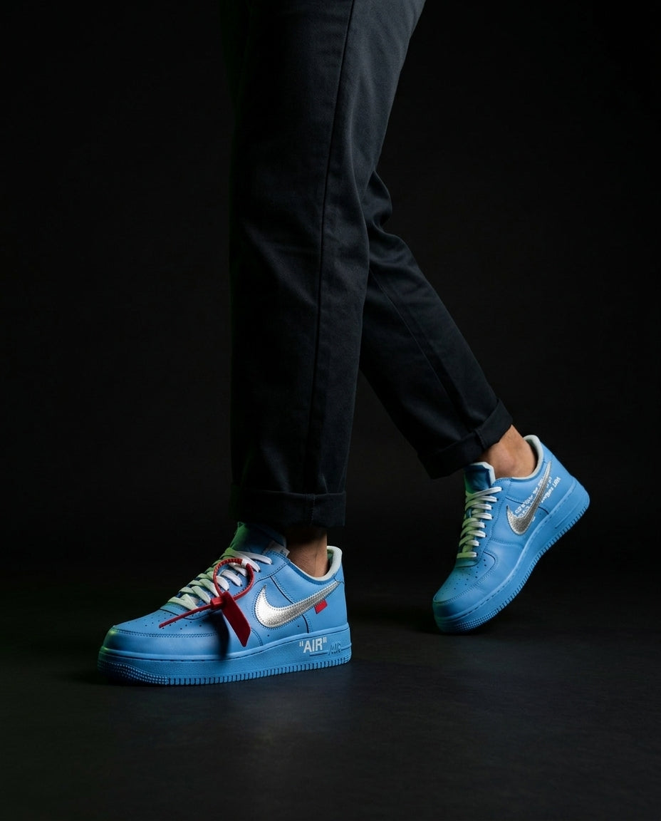NK Leather Deconstructed Panelled Trainer