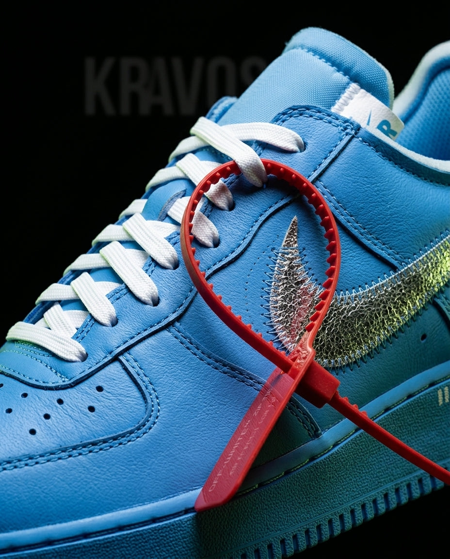 NK Leather Deconstructed Panelled Trainer