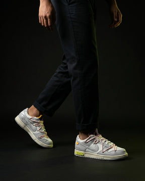 NK Leather Deconstructed Stitch Trainer