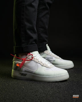 NK Leather Deconstructed Zip-Tie Trainer White