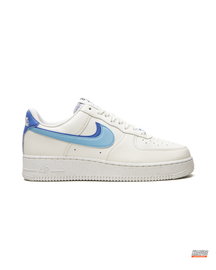 NK Leather Double-Swoosh Court Trainer White Blue #whiteblue