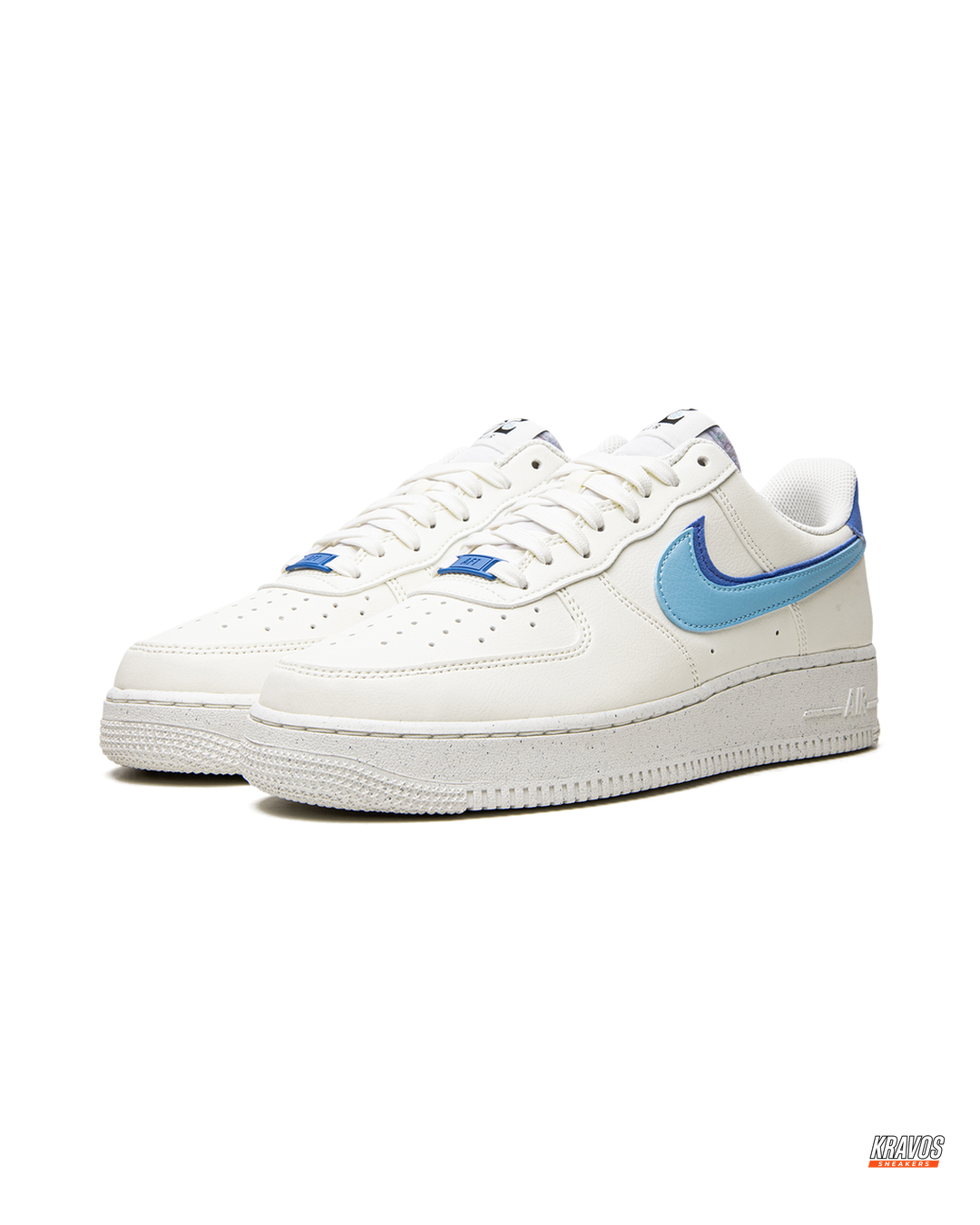 NK Leather Double-Swoosh Court Trainer