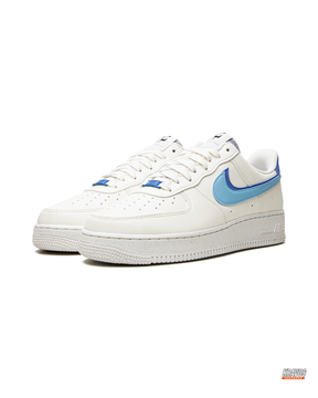 NK Leather Double-Swoosh Court Trainer