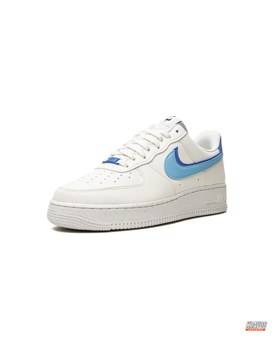 NK Leather Double-Swoosh Court Trainer
