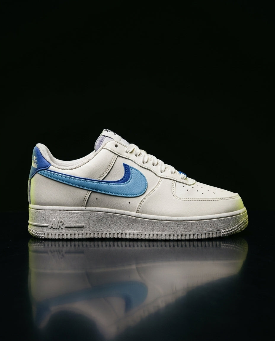 NK Leather Double-Swoosh Court Trainer