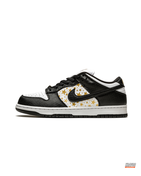 NK Leather Embossed Star Skate Low