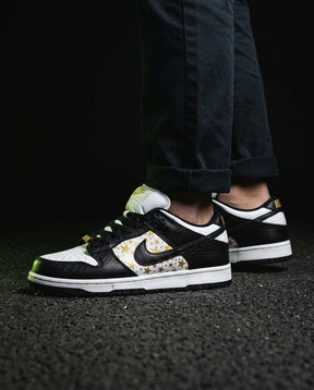NK Leather Embossed Star Skate Low