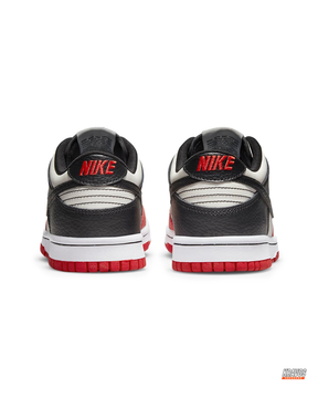 NK Leather Grained Colour-Block Trainer