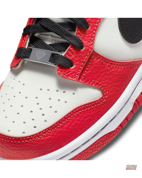 NK Leather Grained Colour-Block Trainer