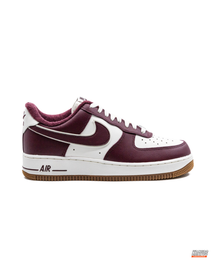 NK Leather Gum-Sole Court Trainer Burgundy White Gum #burgundywhitegum