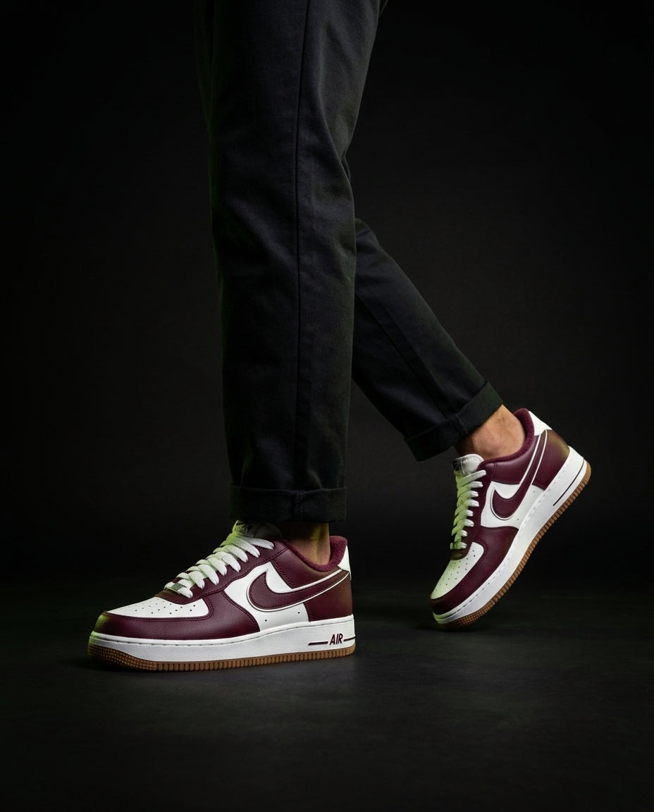 NK Leather Gum-Sole Court Trainer