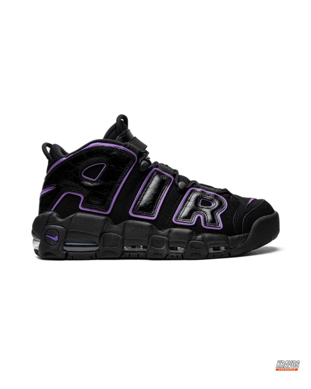 NK Leather Layered High-Top Trainer