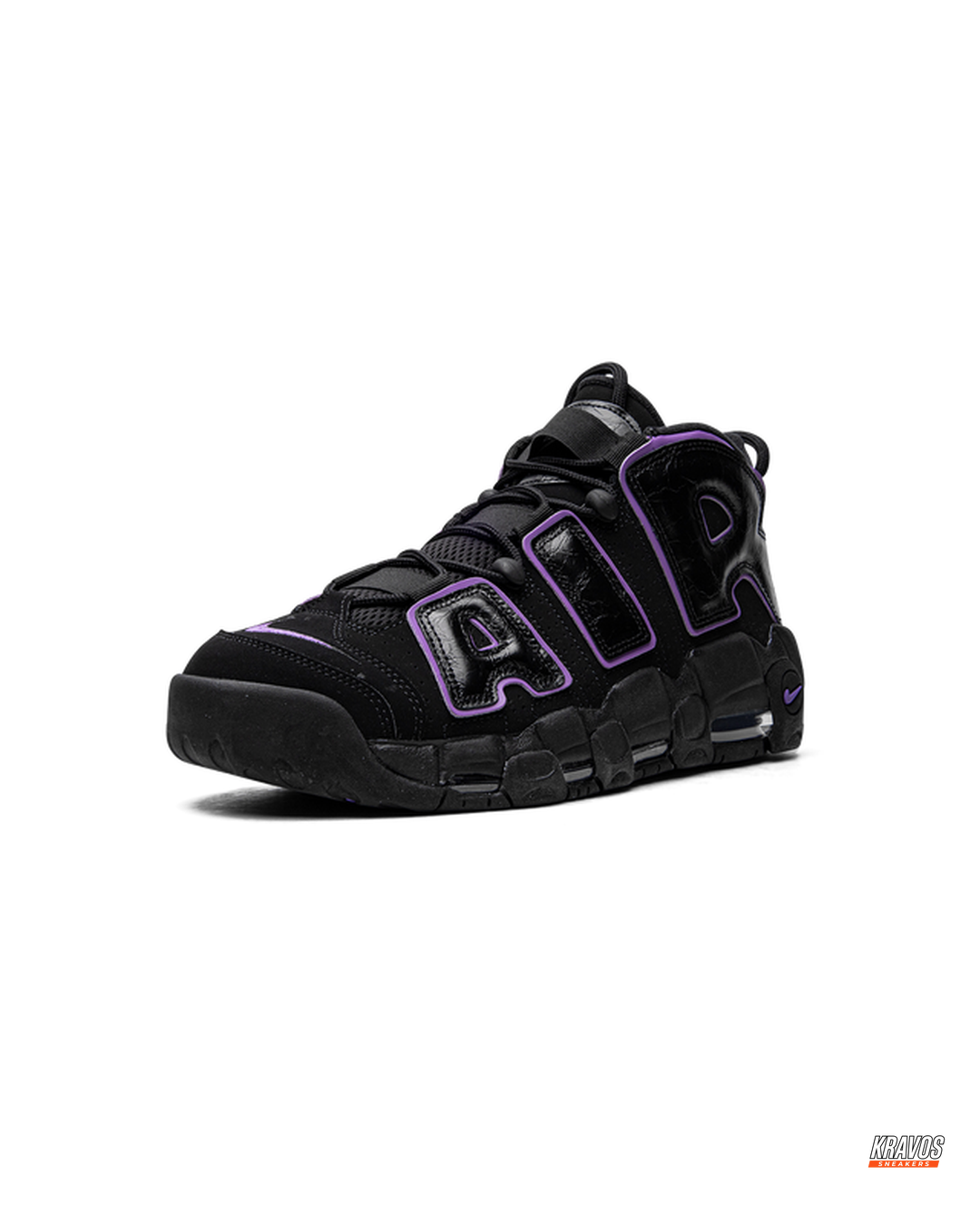 NK Leather Layered High-Top Trainer