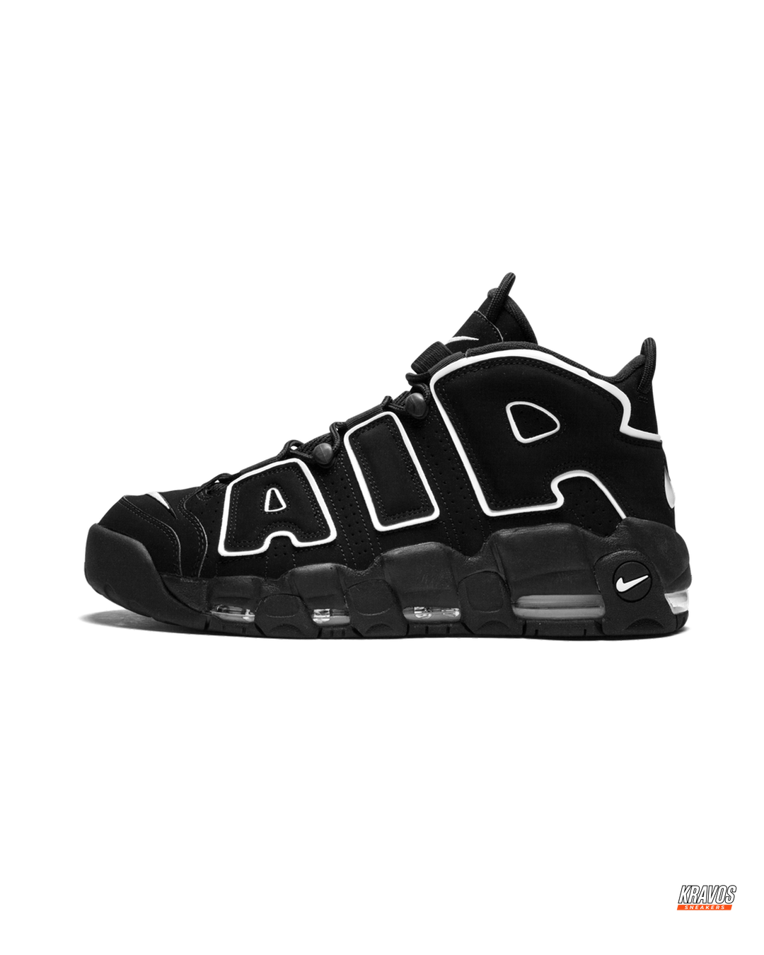 NK Leather Layered High-Top Trainer