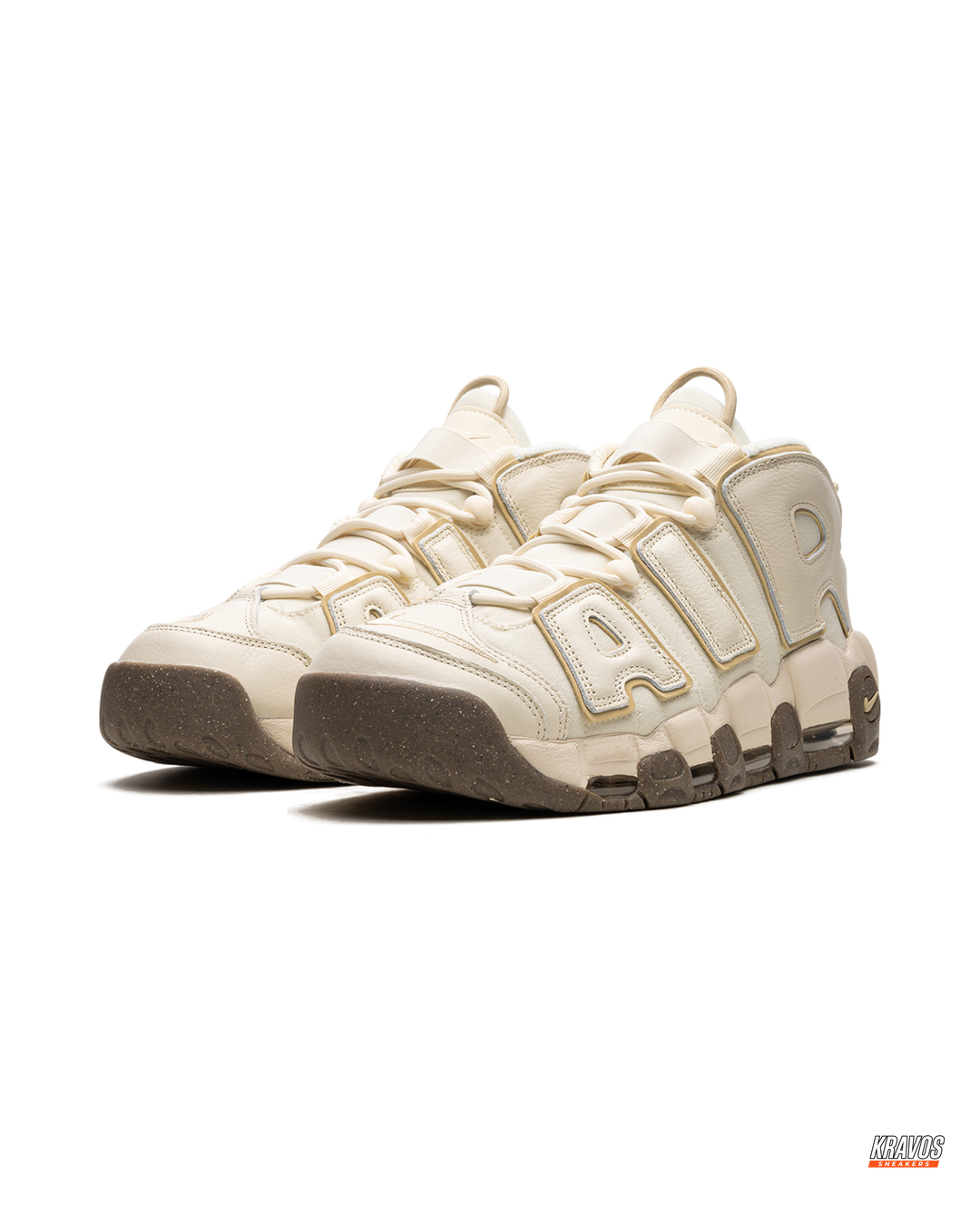 NK Leather Layered High-Top Trainer