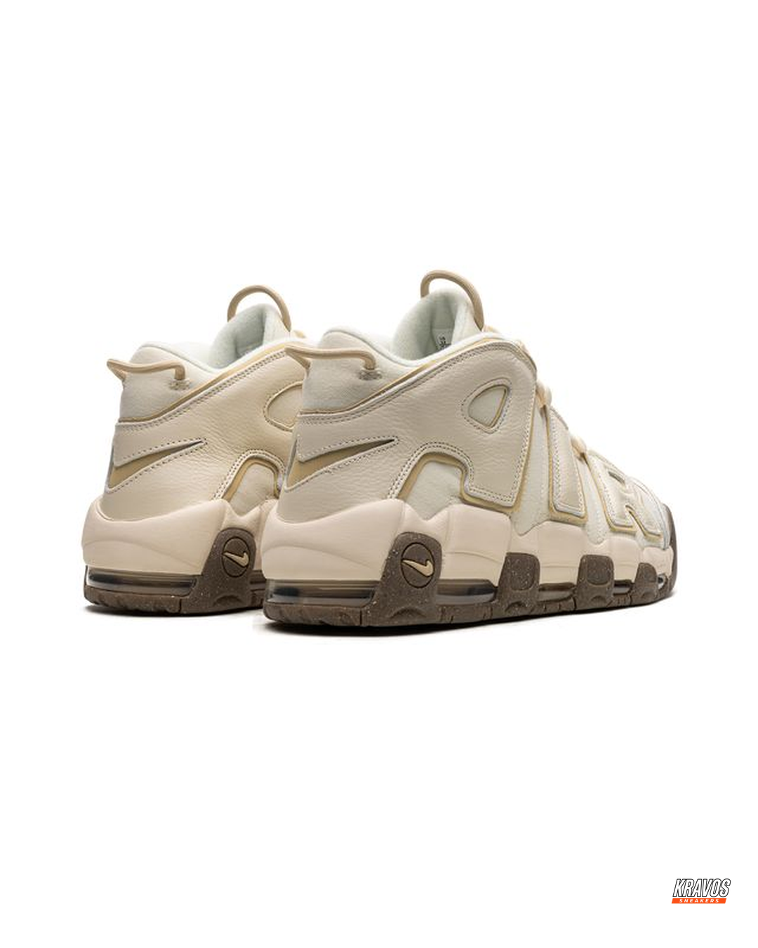 NK Leather Layered High-Top Trainer