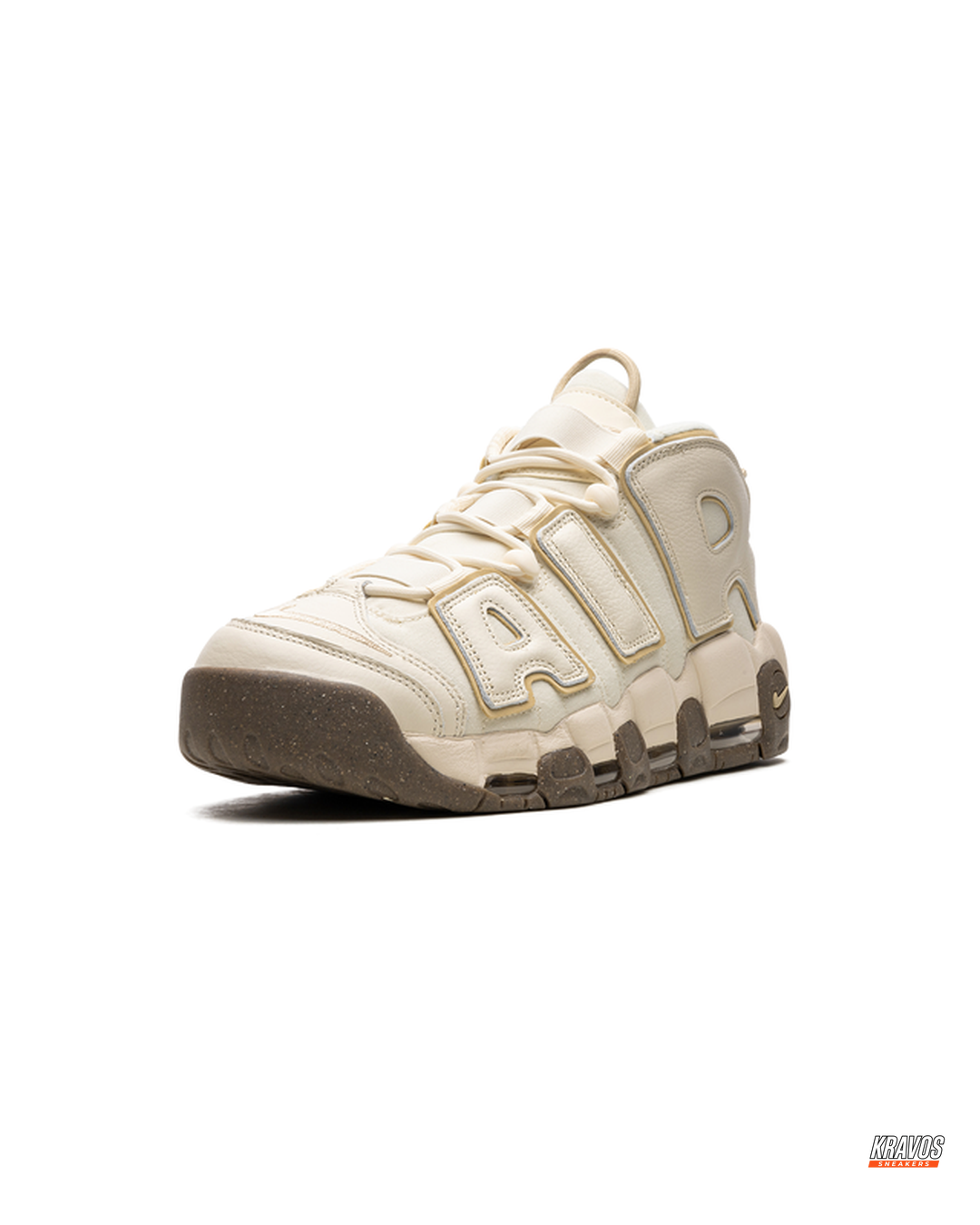 NK Leather Layered High-Top Trainer