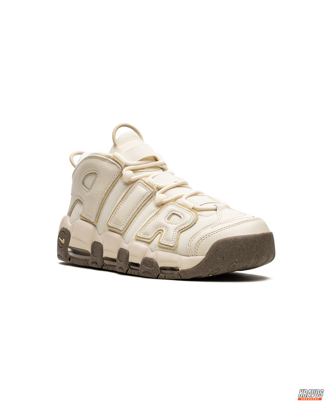 NK Leather Layered High-Top Trainer