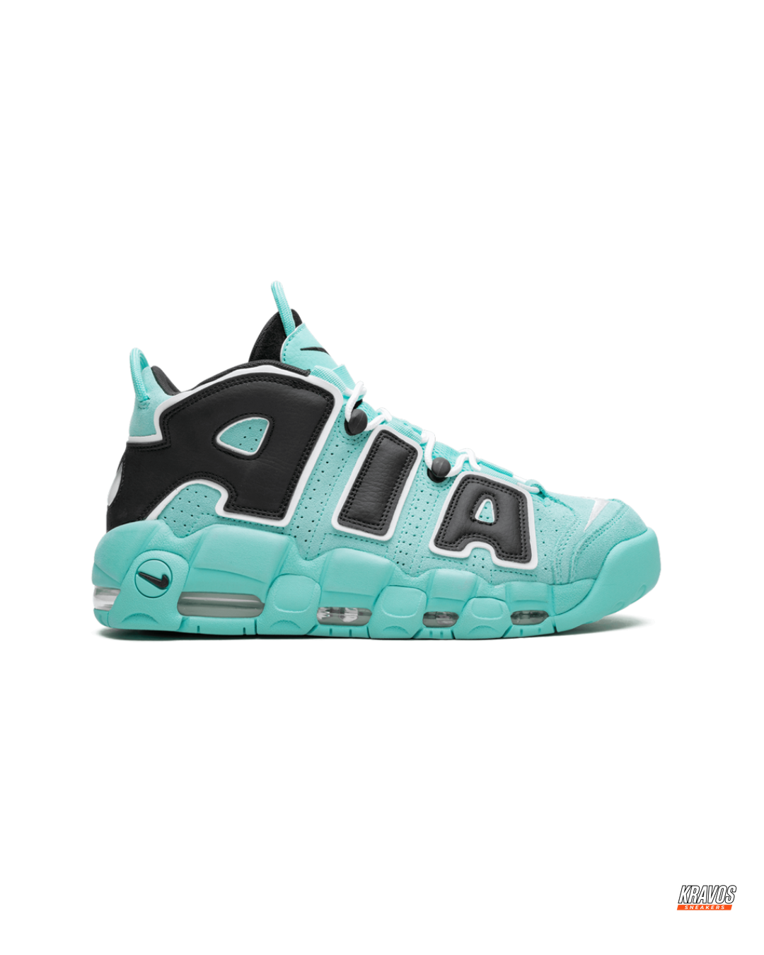 NK Leather Layered High-Top Trainer
