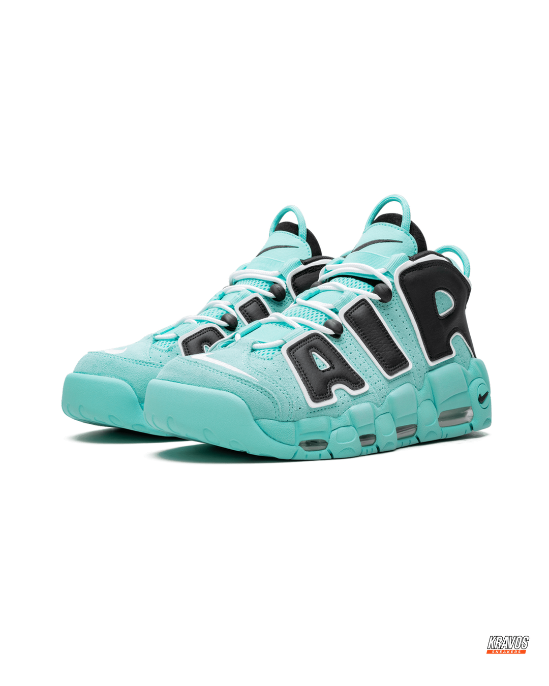 NK Leather Layered High-Top Trainer
