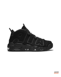 NK Leather Layered High-Top Trainer Triple Black #tripleblack