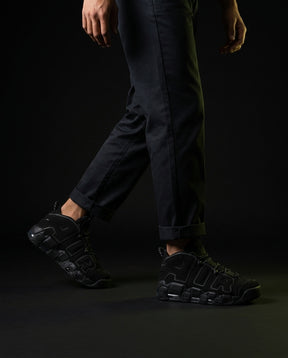 NK Leather Layered High-Top Trainer
