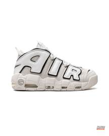NK Leather Layered High-Top Trainer White Black #whiteblack