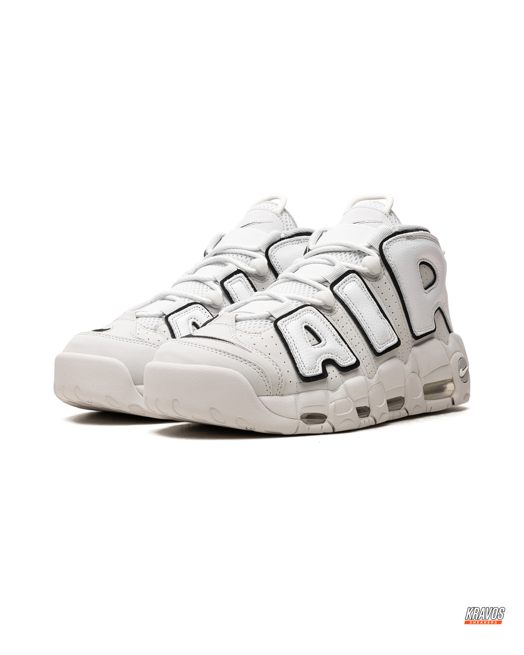 NK Leather Layered High-Top Trainer