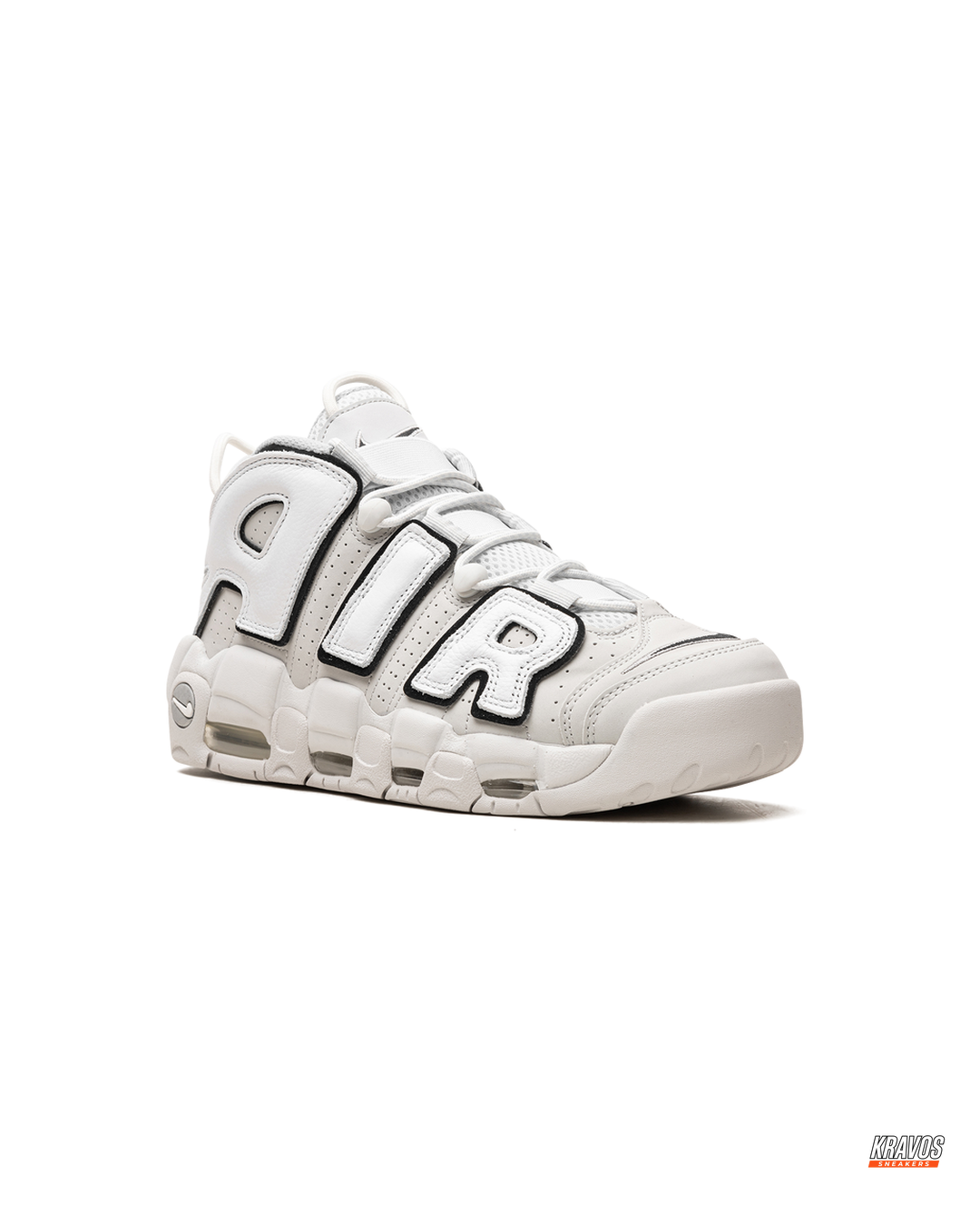 NK Leather Layered High-Top Trainer