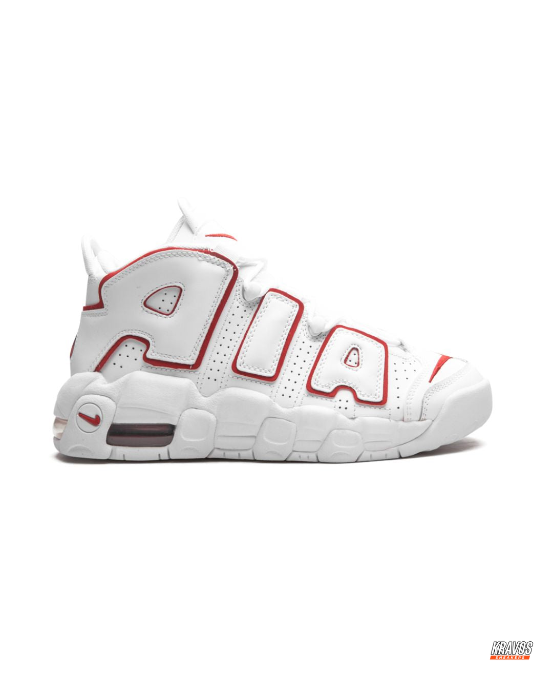 NK Leather Layered High-Top Trainer