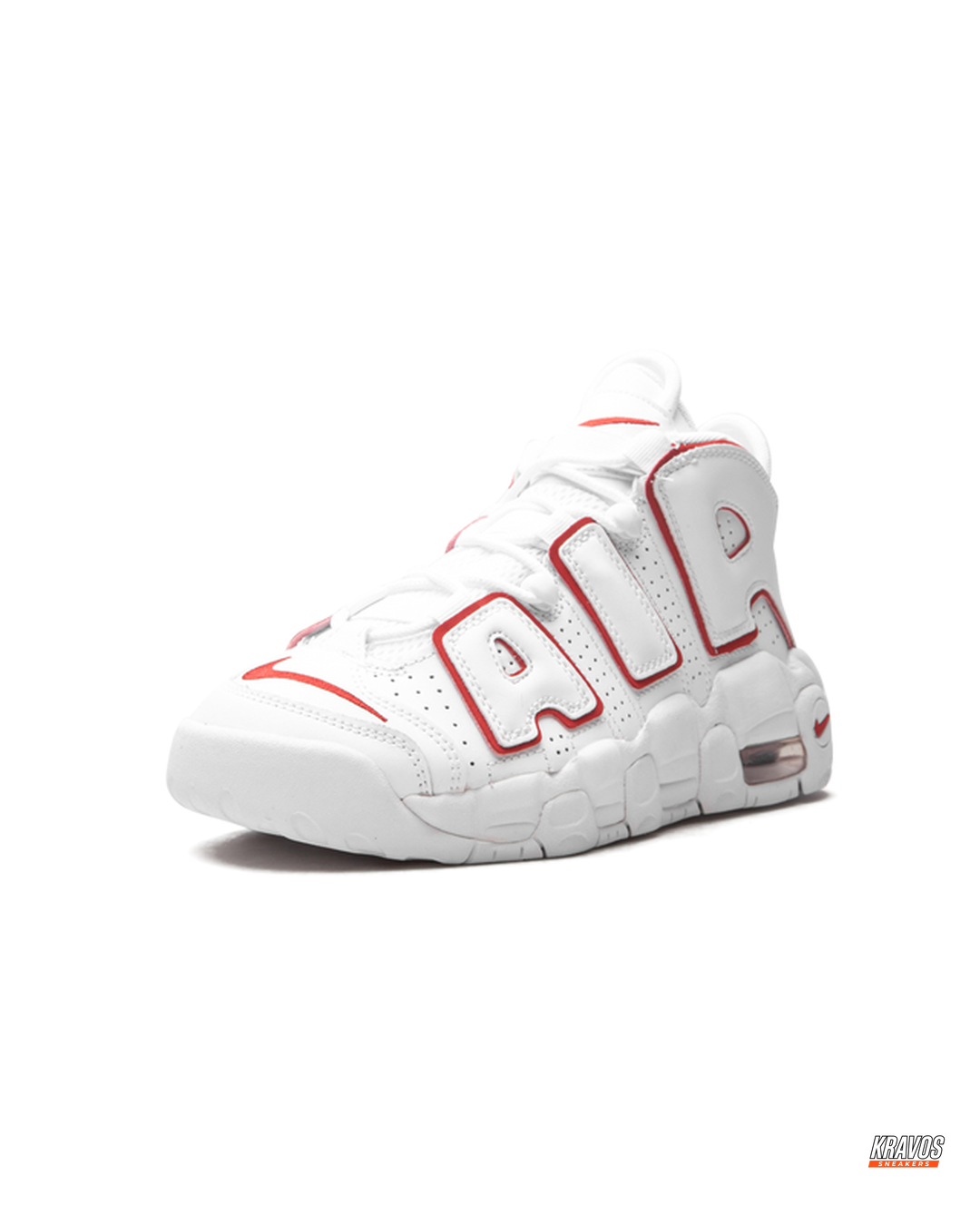 NK Leather Layered High-Top Trainer